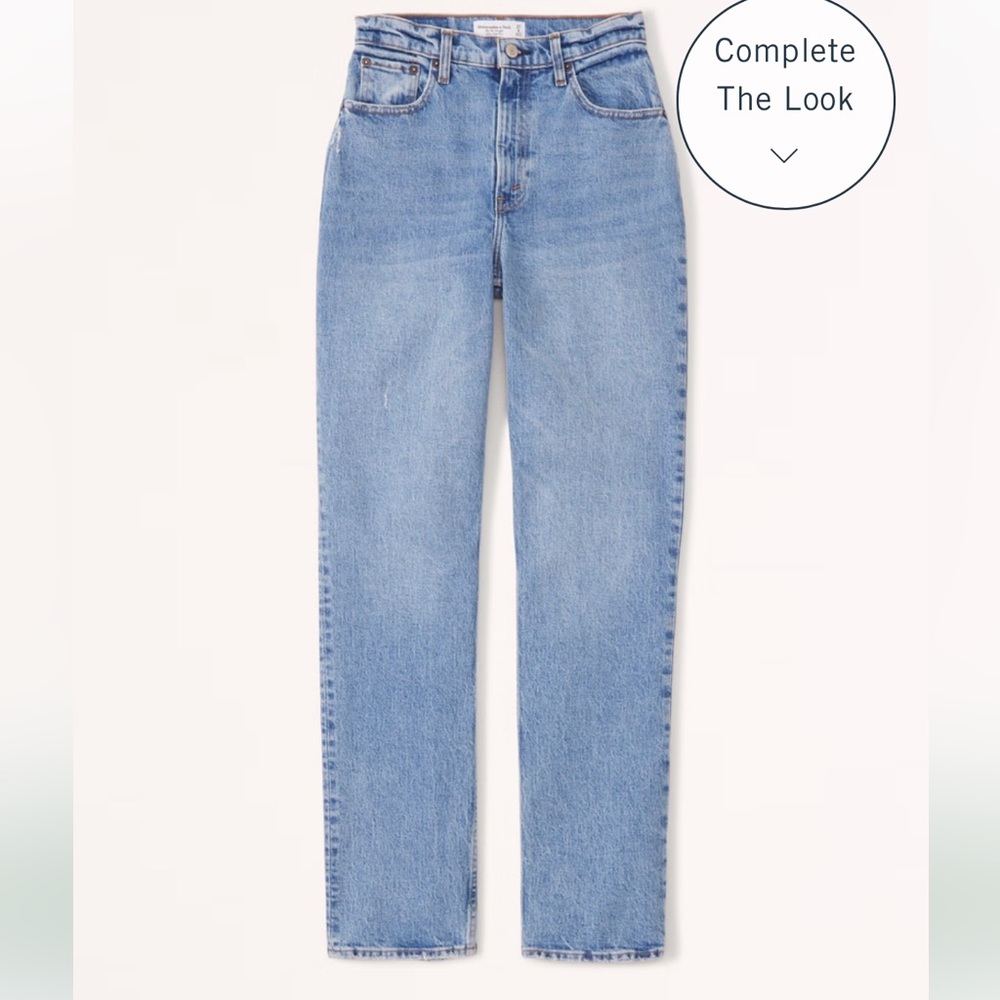 Curve Love Ultra High Rise Ankle Straight Jean
